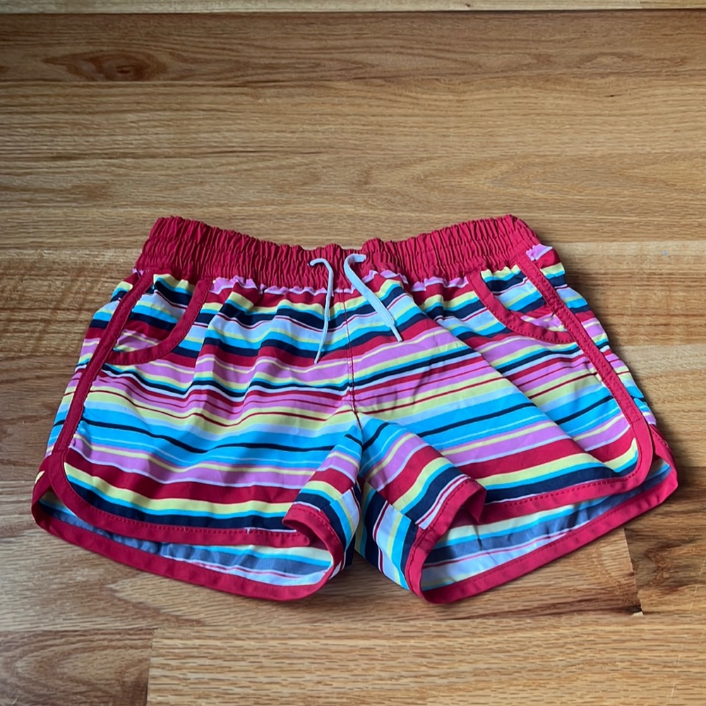 Girls swim coverup shorts